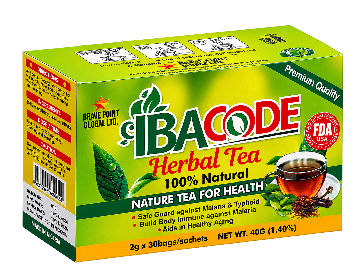 IBACODE HERBAL TEA